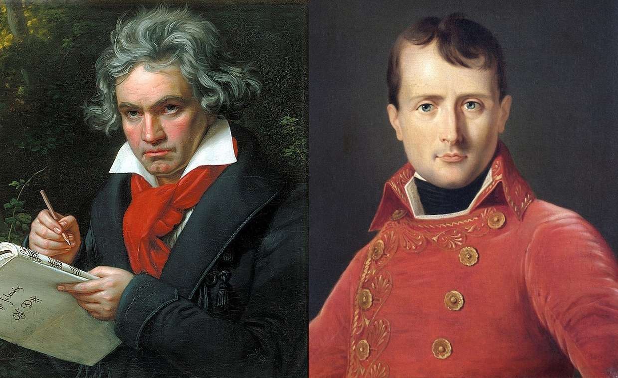 Beethoven y Napoleón. Símbolos del heroísmo romántico del siglo XIX.