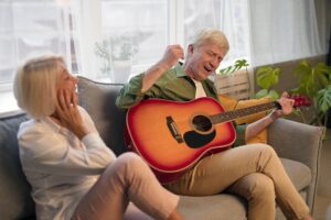 Terapia con música para Alzheimer.
